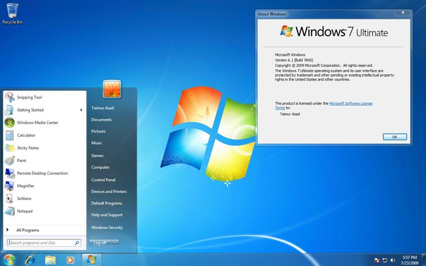 Download Windows 7 Ultimate 64 Bit ISO SP1 Terbaru